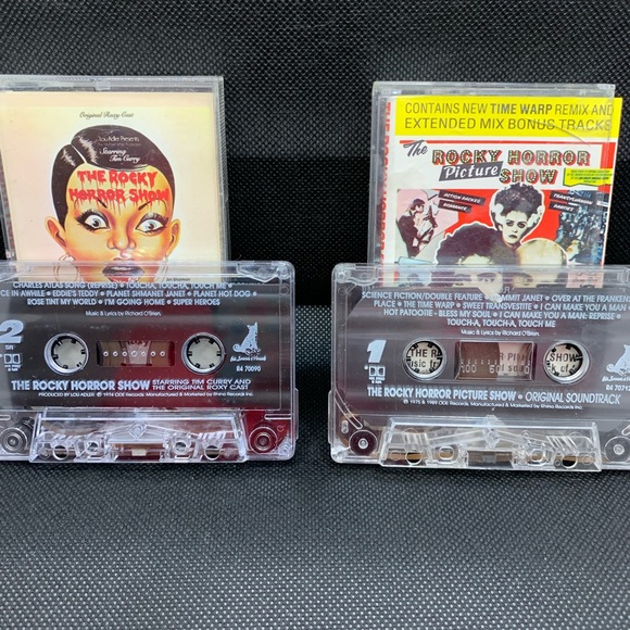 The Rocky Horror Picture Show Retro Cassettes-Set of Two - Picture 4 of 5